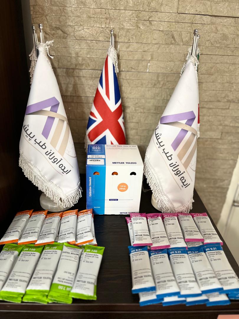 پک محلول بافر کالیبراسیون pH (۴.۰۱، ۷.۰۰ و ۹.۲۱)