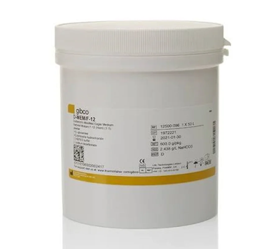Gibco™ DMEM/F-12, powder Cat: 32500035 / 10L