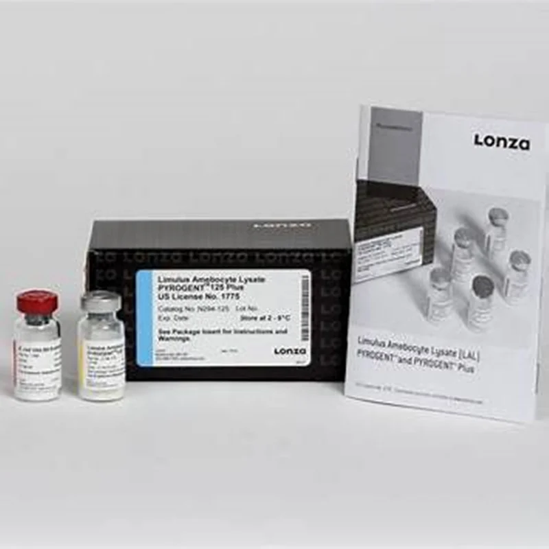 Lonza PYROGENT™ Plus Bulk Gel clot LAL assay for 4,000 tests. Kit contains endotoxin. Sensitivity: 0.06 EU/ml Cat : N494-06